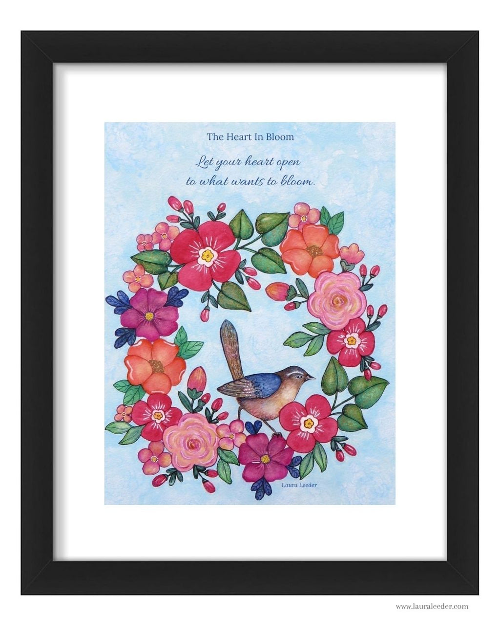 Heart In Bloom ~ 8×10 Art Print