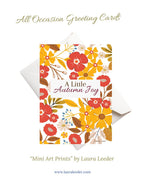 A Little Autumn Joy 5×7 Art Card