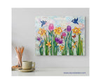 Where Friendships Are Made 16x20 Original Painting