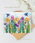 Where Friendships Are Made 5x7 Art Card