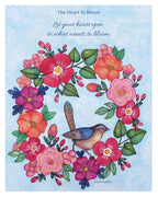 Heart In Bloom ~ 8×10 Art Print