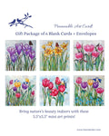 Gift Package 2 ~ Six Square Frameable Art Cards