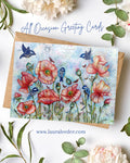 Members Of The Garden Club 5x7 Art Card