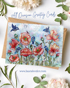 Members Of The Garden Club 5x7 Art Card