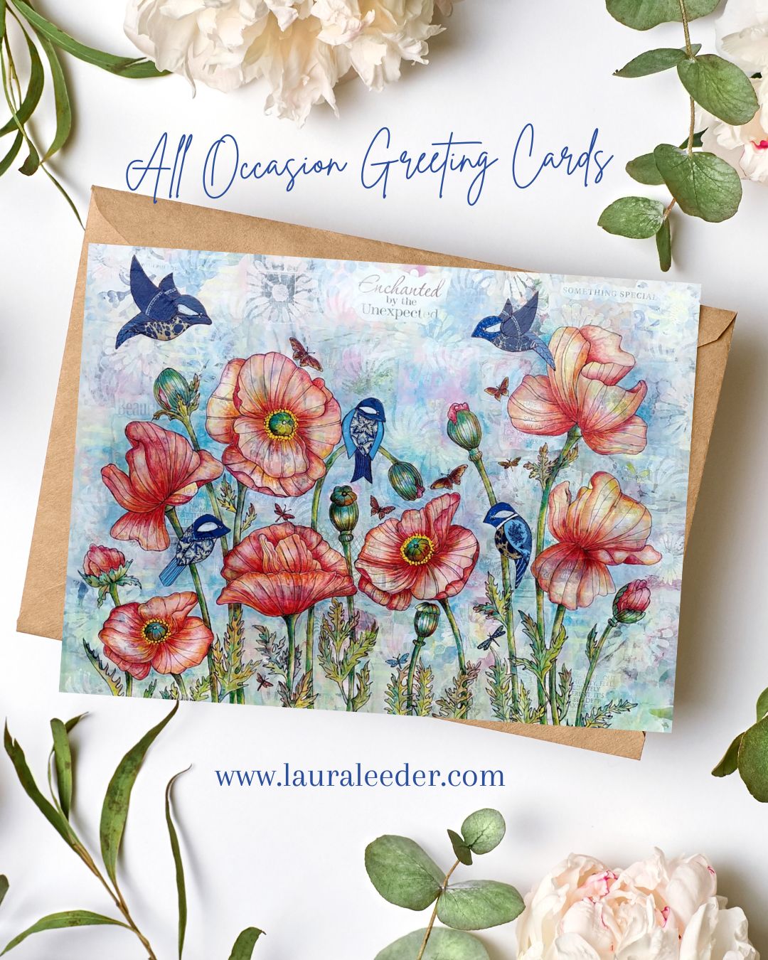 Members Of The Garden Club 5x7 Art Card
