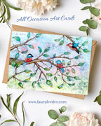 Three's Company 5x7 Art Card