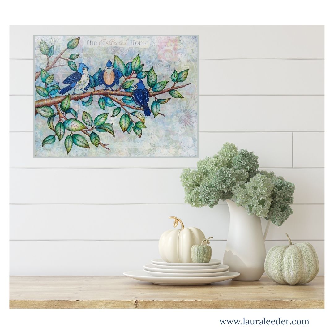 Welcome Neighbours 12x16 Original Painting